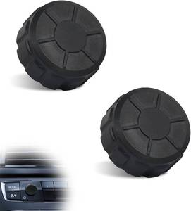 lot 68315 image: 2-Pack Radio Volume Control Power Knob Compatible with Toyota Tundra, Sequoia 2022-2025 Models - fit for Models with 14 Inch Display - Upgraded Replacement Knob for Precise Audio Control