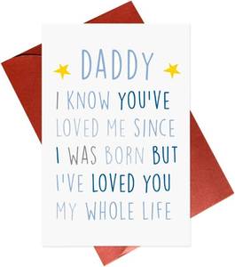 lot 68343 image: 8 x 5.3 Gonzey Birthday Card For Daddy,Fathers Day Card,New Dad Cute Birthday Cards
