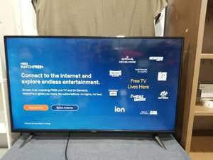 lot 1052 image: VIZIO Bedroom TV 40-inch Smart HDTV No Remote