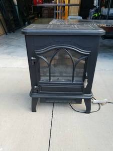 lot 41 image: Freestanding Electric Fireplace Heater