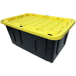 lot 2729 image: Tough Box 27-Gallon Storage Tote - Various Colors (1 Count)