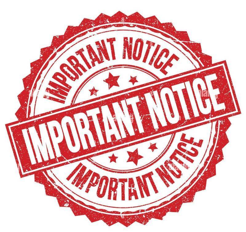 lot 0 image: Important Information