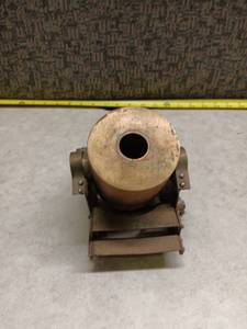 lot 3027 image: Miniature Mortar Cannon Figure on Carriage