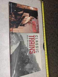 lot 3063 image: Classic Trains by Hans Halberstadt and The Spirit of Steam by William L. Withuhn