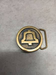 lot 3066 image: Bell Symbol Belt Buckle