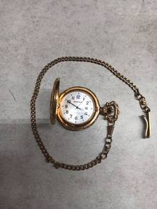lot 3083 image: Milna Quartz Pocket Watch with Chain