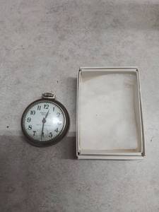 lot 3085 image: Westclox Scotty Pocket Watch Shock Resistant Made USA