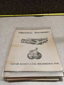 lot 3090 image: Lot of Agricultural Machinery Catalogs Gaar-Scott Aultman Taylor Jack Norbeck