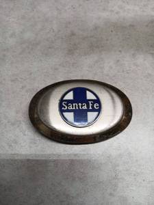 lot 3125 image: Santa Fe Railroad Belt Buckle Oval