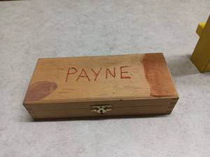 lot 3127 image: Payne Wood Box Carving Tool Set with Interchangeable Blades
