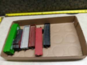 lot 3220 image: Lot of 7 HO Scale Freight Cars & Caboose - Southern, Pennsylvania, BN
