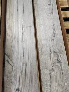 lot 6 image: 19-Boxes of 12mm Wood Laminate Flooring (Approx. 320sf)