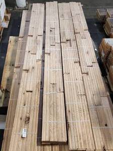 lot 9 image: 9-Bundles of #2   2 14x34 Unfinished Red Oak Hardwood Flooring (Approx. 135sf)