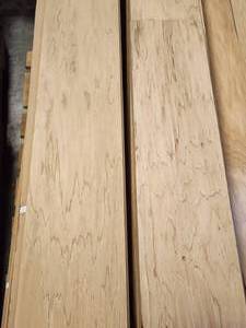 lot 31 image: 5-Boxes of 38x6.5 Hand Scraped Hickory Natural Engineered Wood Flooring (Approx. 195sf)