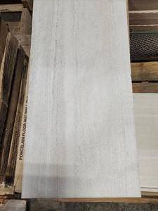 lot 38 image: 14-Boxes of 12x24 White Porcelain Tile (Approx. 215sf)