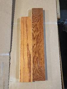 lot 44 image: 8-Boxes of 2 14x 34 Oak Gunstock Prefinished Solid Hardwood Flooring (Approx. 200sf)