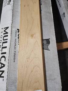 lot 94 image: 5-Boxes of 4x 34 Maple Natural Prefinished Hardwood Flooring (Approx. 80sf)