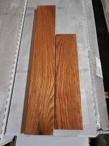 lot 91 image: 3-Boxes of 3x 34 Oak Gunstock Prefinished Hardwood Flooring (Approx. 72sf)