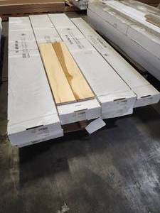 7-Boxes of 5"x 3/4" "Hickory Natural" Prefinished Hardwood Flooring (Approx. 140sf)