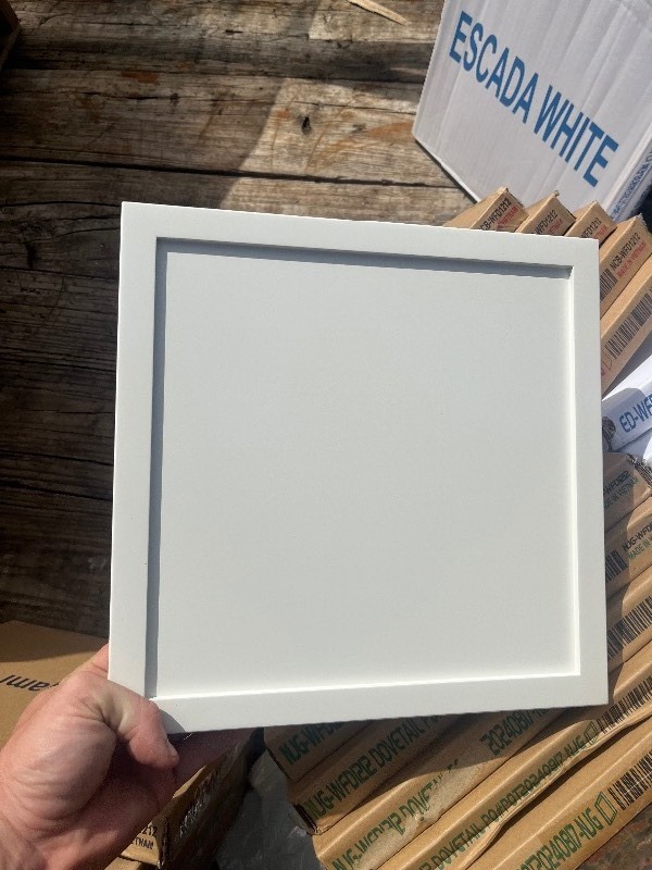 lot 103 image: Sq Door Newtown Origami White NCB-WFD1212 DOVETAIL - Great Decor addition for Depth Etc