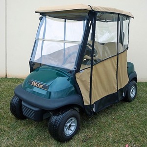 lot 4 image: Enclosure for Club Car Tempo and Precedent OEM replacement, for golf cart, Color Beige Retails $132 out of box