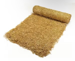 lot 23 image: 4 ft. x 112.5 ft. Polypropylene Single Net Straw Erosion Control Blanket