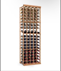 lot 8 image: NFINITY Full-Height 5-Column with Display- Natural-Unlacquered New in Box