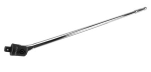 lot 7 image: Performance Tool W34122 34 in. Drive 40 in. Jumbo Breaker Bar Heavy duty chrome vanadium steel handles up to 1000 ft-lbs. 180-degree swivel head. Corrosion resistant finish Retails $88
