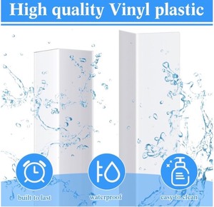 lot 53 image: Bundle of 10 Pieces Vinyl Textured Corner Protectors 96 x 12 x 12 - Padded inside