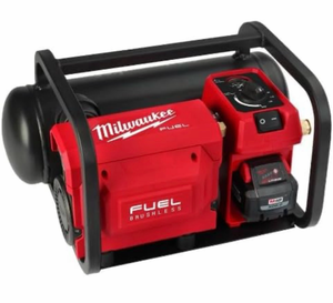 lot 5 image: M18 FUEL 18-Volt Lithium-Ion Brushless Cordless 2 Gal. Electric Compact Quiet Compressor (Tool-Only) - Retail $399