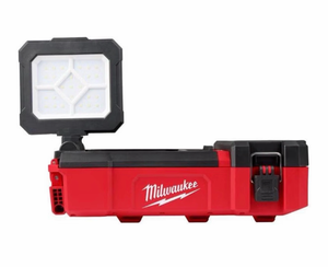 lot 16 image: Milwaukee Electric - M12. PACKOUT. Flood Light WUSB Charging - Retail $115
