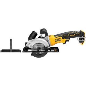 lot 22 image: DEWALT DCS571B 20V MAX XR Brushless 4-12  Circular Saw  Cordless Compact Circular Saw with 4 500 RPM  3-12  Cutting Capacity  Electric Brake  LED Light and Dust Port  Tool Only - Retail $175