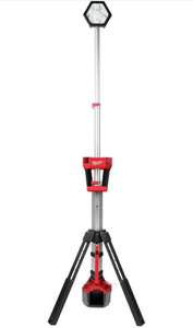 lot 26 image: M18 Rocket Dual Power Tower Light - Retail $249