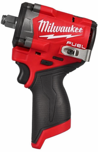 lot 30 image: Milwaukee M12 FUEL Stubby 12 Inch Impact Wrench with 2.5ah Battery - Retail $245