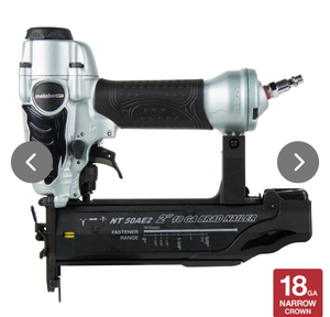 lot 40 image: Metabo HPT� Pneumatic 18-Gauge Brad Nailer - Retail $99