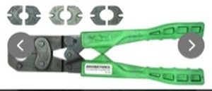 lot 46 image: Masterforce� Multi-Head PEX Crimp Tool Kit - Retail $80