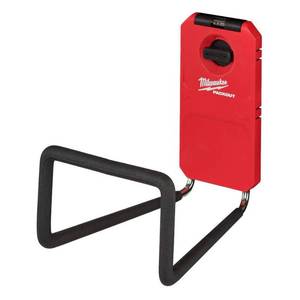lot 71 image: Milwaukee 48-22-8332 PACKOUT Wide Hook  25 Lb. Capacity Red - Retail $44