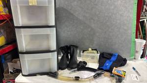 lot 1102 image: Henderson Scuba Diving Gear Set with Snorkel Boots Wetsuit and Mask