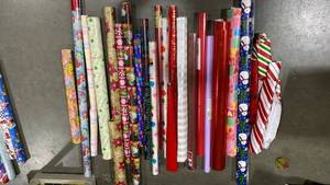 lot 2028 image: Gift wrap for all occasions