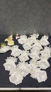 lot 2038 image: Angel ornaments