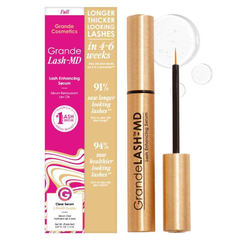 lot 39479 image: Grande Cosmetics GrandeLASH-MD Lash Enhancing Serum, 2mL, Cruelty-Free - Retail $68
