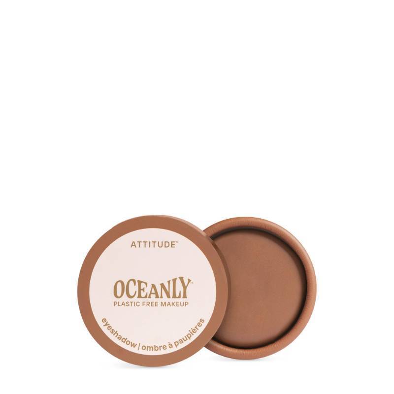 lot 39550 image: ATTITUDE Oceanly Eyeshadow, EWG Verified, Single Matte Cream Eyeshadow, Plastic-Free, Vegan Beauty and Makeup, Brown Sugar, 0.16 Fl Oz - Retail $25