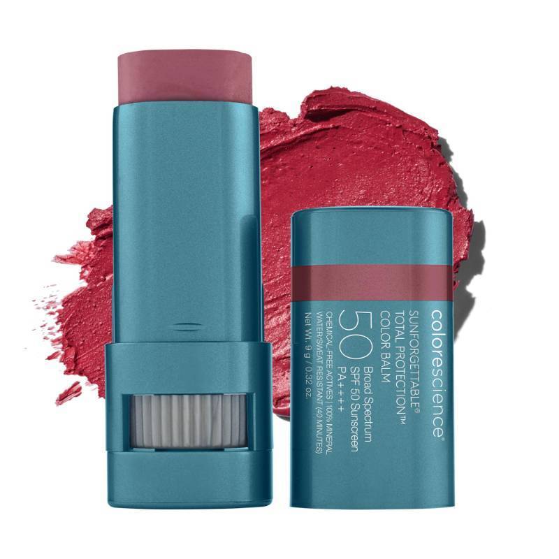 lot 39660 image: Colorescience, Total Protection Color Balm, SPF 50, Berry - Retail $42