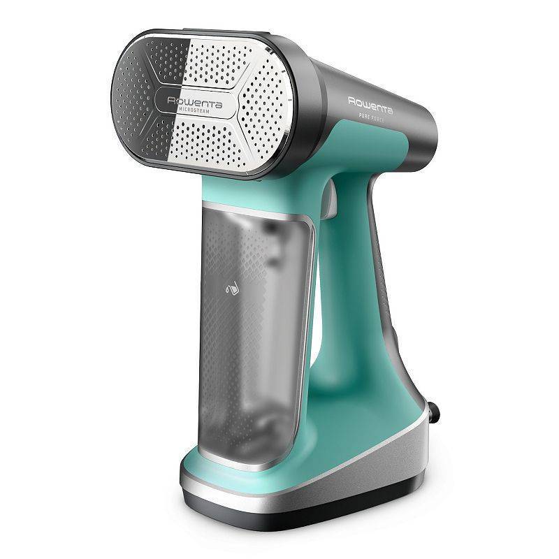 lot 39699 image: Rowenta Handheld Pure Force 2 in 1 Steamer and Iron  7.1 Oz Tank  DR8822 - Retail $80