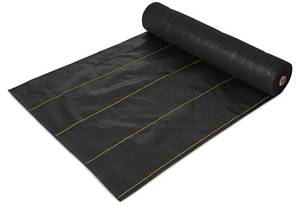 lot 39713 image: Dewitt Pro-5 Weed Barrier Fabric 5 oz, 4 x 250 Feet Heavy-DutyWoven Landscape Ground Cover Mat for Raised Garden Bed, Greenhouse Gardening, Outdoor Landscaping - Retail $127