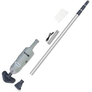 lot 39715 image: Intex Rechargeable Handheld Above Ground Pool Vacuum with 2 Brush Heads - Retail $70