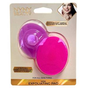 lot 1088 image: NEW NYNY Beauty Mini Silicone Facial Exfoliator Pads (2-Count)