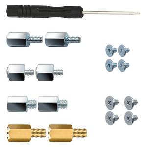 lot 69803 image: SGTKJSJS M.2 NVME PCIe SSD PS5 Mounting Screws for ASUS, MSI, Gigabyte Motherboards - 17 Pieces