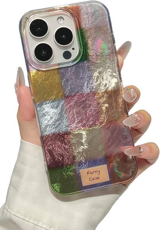 lot 68178 image: Longlayss Compatible with iPhone 16 Pro Case Checkered Phone Case