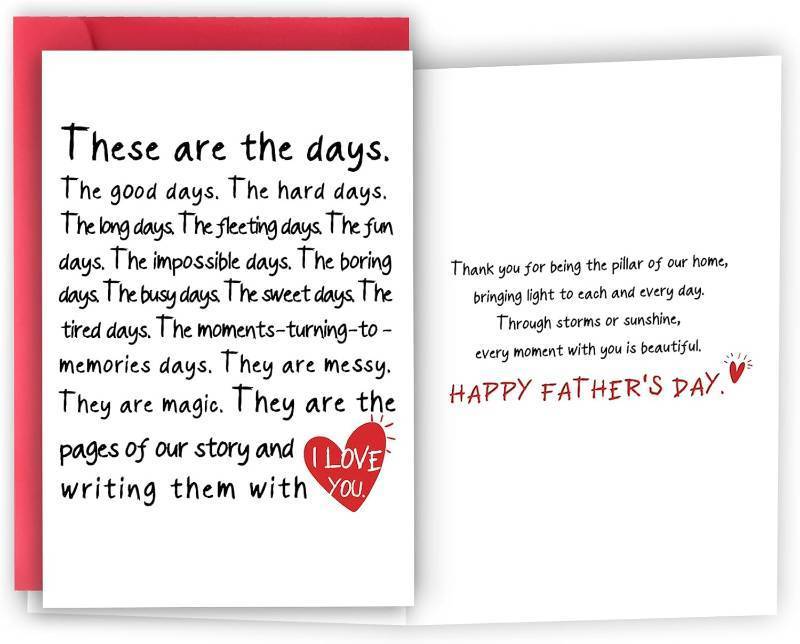 lot 68179 image: 8x5.3 inches Fathers Day Card Gifts from Wife